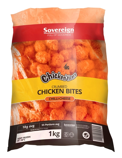 Picture of Chickentizers Frz ChilliCheese Chicken Bites 6x1kg