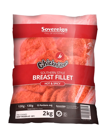Picture of Chickentizers Spicy Chicken Breast Fillet 3 x 2kg