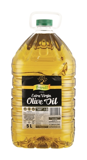 Picture of B-Well Extra Virgin Olive Oil Bottle 5l