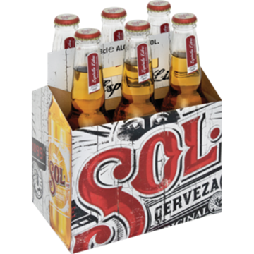 Picture of Sol Mexican Beer Bottles 24 x 330ml