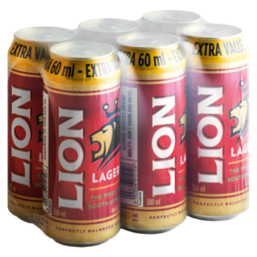 Picture of Lion Lager Beer Cans 24 x 500ml