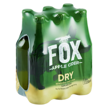Picture of Fox Apple Cider 6 x 330ml Bottle