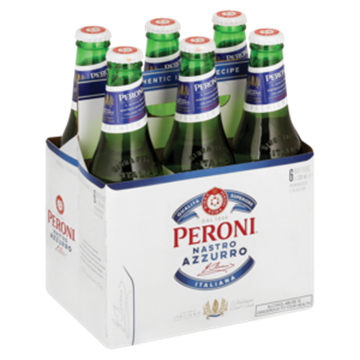 Picture of Peroni Beer Bottle 6 x 330ml