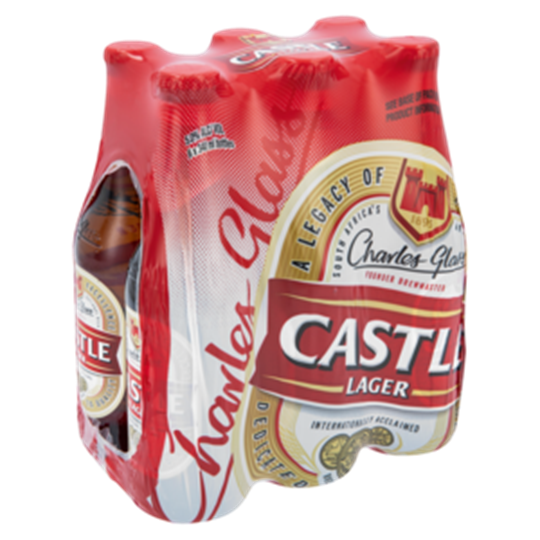 Picture of Castle Lager Beer Bottles 24 x 330ml