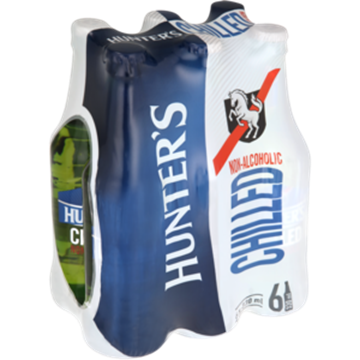 Picture of Hunters Chilled Non-Alcohol 6 x 330ml