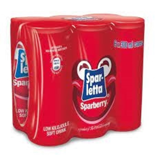 Picture of SOFT DRNK SPARLETTA 24 x 300ML, SPARBERRY