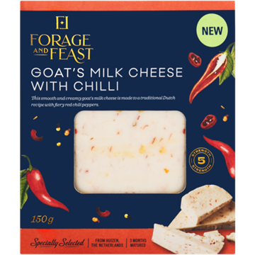 Picture of CHEESE GOAT CHILLI FORAGE & FEAST 150G