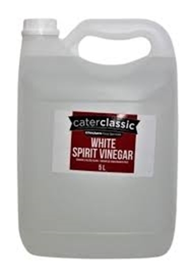 Picture of Caterclassic 5% White Spirit Vinegar Bottle 5l
