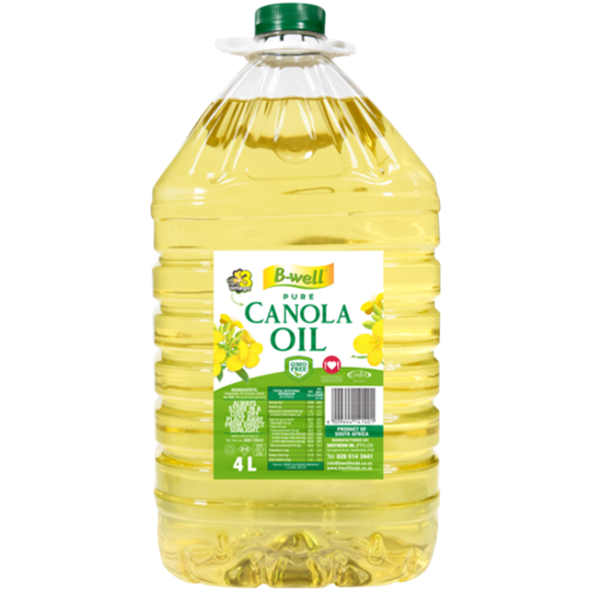 Picture of CANOLA OIL B-WELL 4L