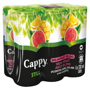 Picture of Cappy Juice Breakfast Blend Can 6 x 330ml