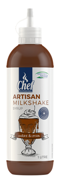 Picture of SYRUP M/SHAKE COOKIES&CREAM ARTISAN 1L