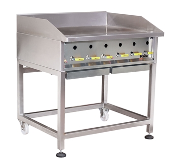 Picture of Heavy-Duty Solid Top Gas Grill 