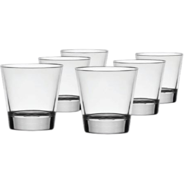 Picture of Shetland Old Fashioned Hi Ball Glasses 6x320ml